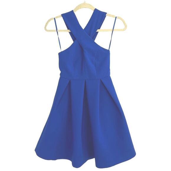 AQ/AQ Maverick Colbat Blue Halter Mini - As Seen on TV - EUC Sz 2 - Picture 2 of 6